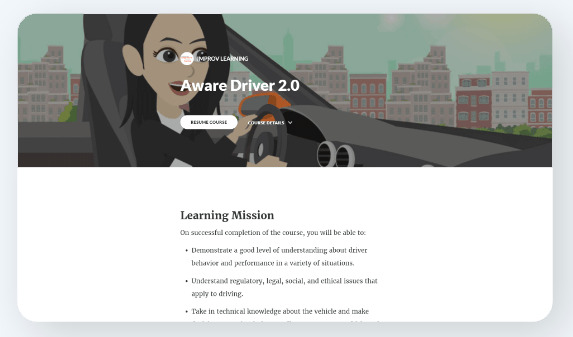 IMPROV Microlearning Driving Course