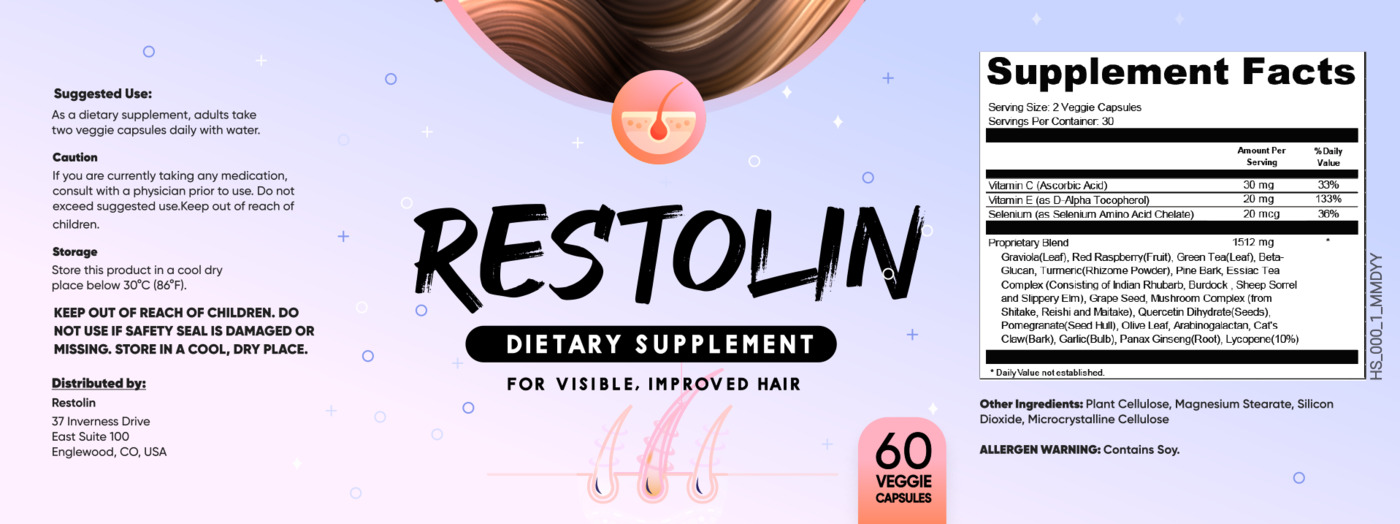 Restolin - Hair Loss Supplement Side Effects, Ingredients, Price And Reviews