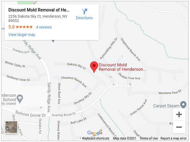 Discount Mold Removal of Henderson