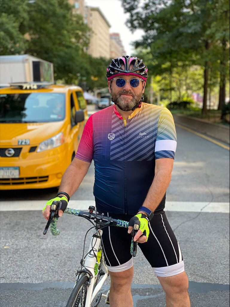 Cyclist Glenn Herman Manhattan Attorney New York City