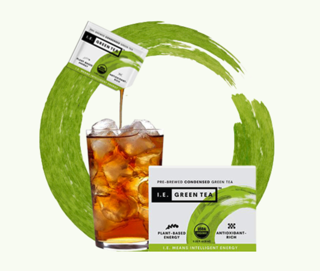 I.E. Green Tea sells a brand of superior quality green tea