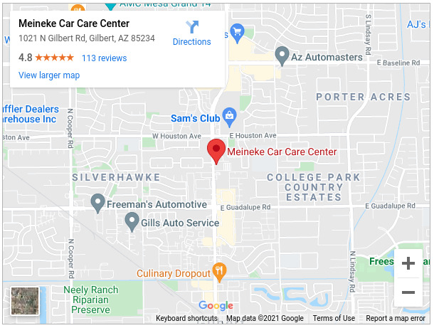 Meineke Auto Repair Care Center in Gilbert Announces New Website