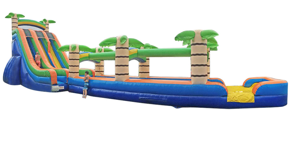 3 Monkeys Inflatables offers water slide rentals to York, Lancaster, Harrisburg, Hershey, and surrounding cities and areas.