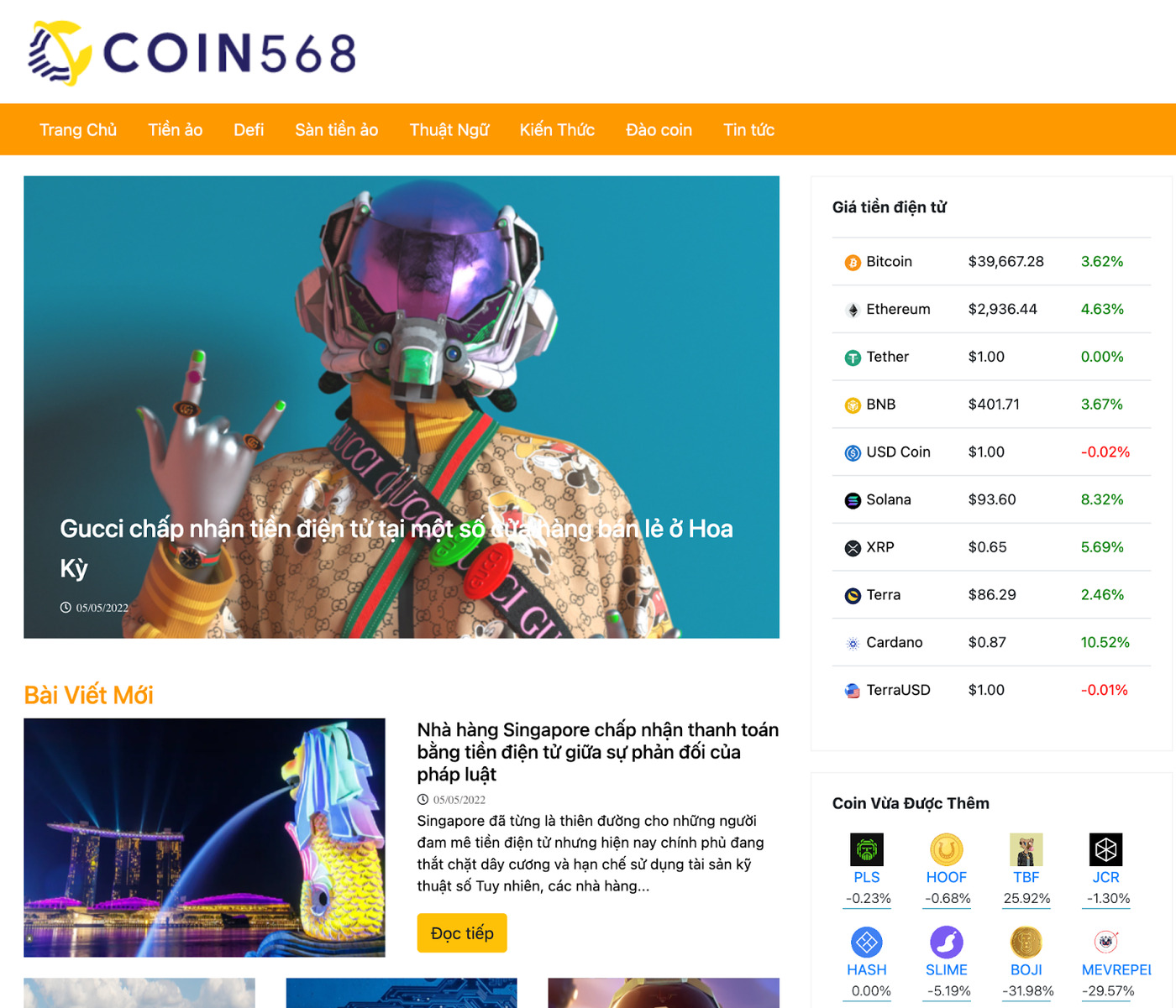 Crypto-specific News Site Officially Launched