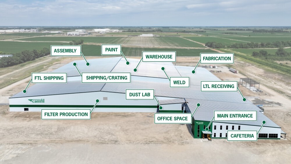 CAMFIL AIR POLLUTION CONTROL (APC) NEW MANUFACTURING OPERATION