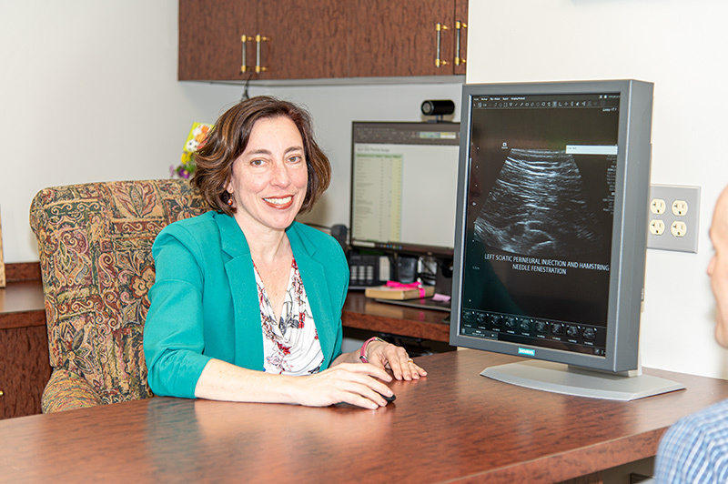Dr Patricia Delzell, a specialist in musculoskeletal medicine at Advanced Musculoskeletal Medicine Consultants, Inc.