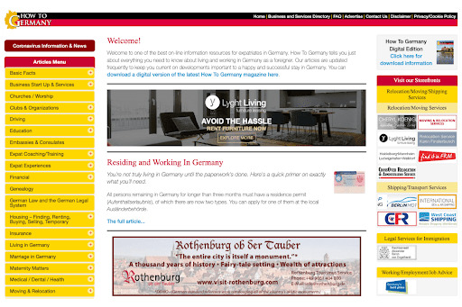 Howtogermany.com is an online informational resource hub exclusively created by expats for expats.