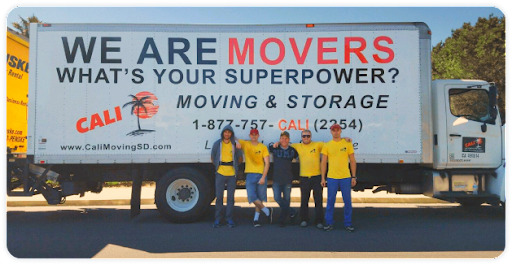 Cali Moving and Storage offers professional moving services in San Diego, CA