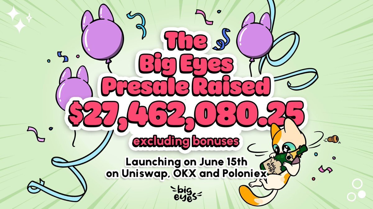 Big Eyes Raises $27.5 Million in Presale and Prepares for Launch