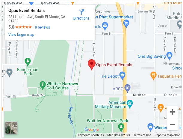 Opus Event Rentals