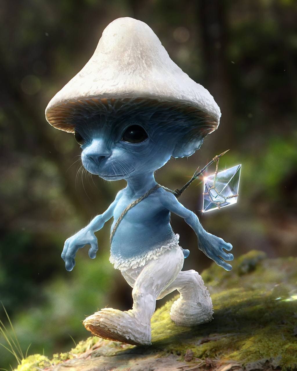 Real Smurf Cat Welcomes Legendary Artist Nate Hallinan to the core community, Original Concept Creator