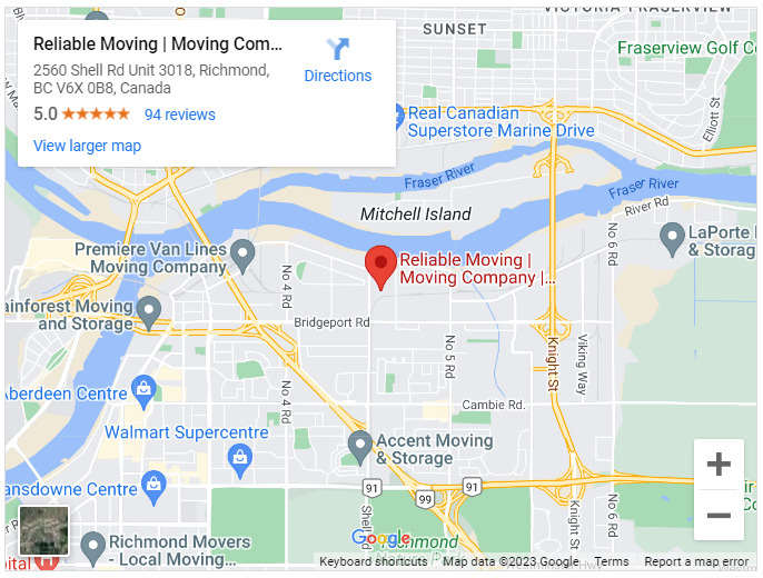 Reliable Moving | Moving Company | Local Movers