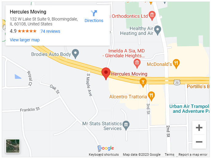 Bloomingdale’s Local Moving Company Hercules Moving Updates site