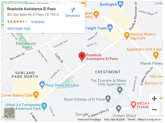 Roadside Assistance El Paso Offers 24Hour Service User