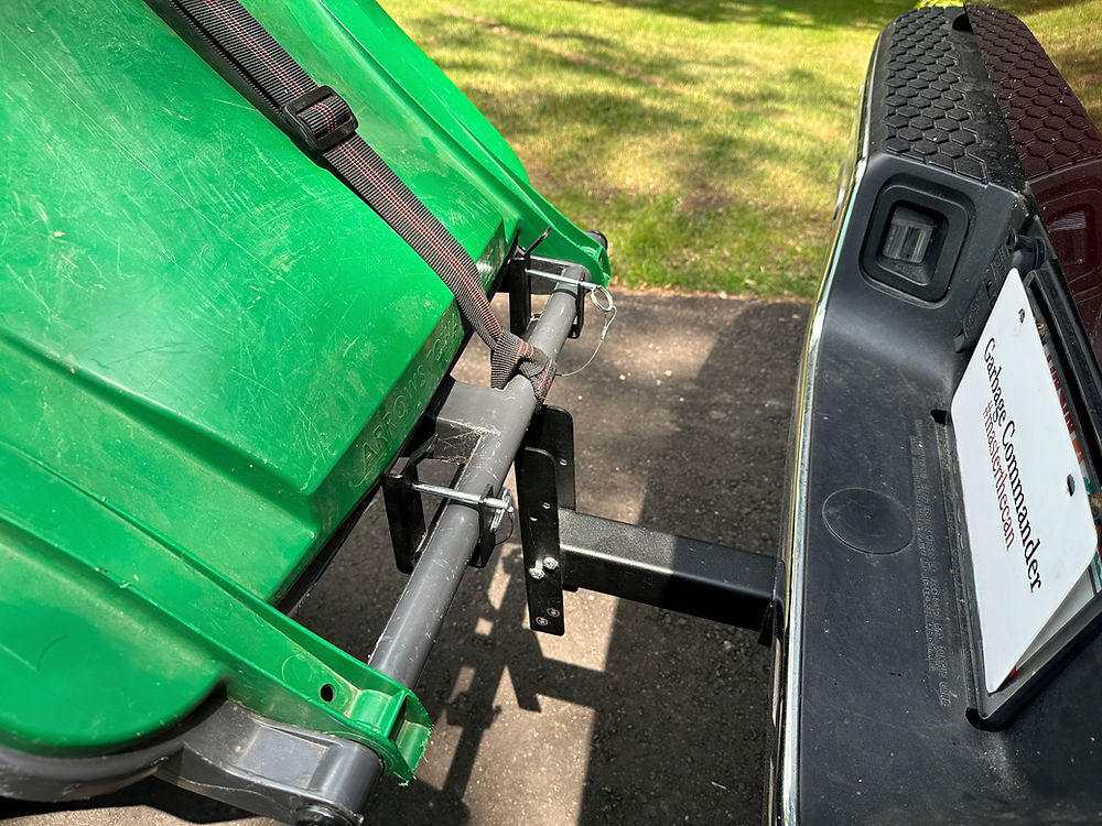 Garbage Commander has introduced garbage can hauling devices that help people haul garbage cans in the steepest and longest driveways.