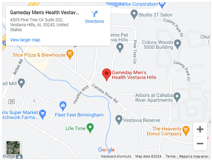 Gameday Men’s Health Vestavia Hills