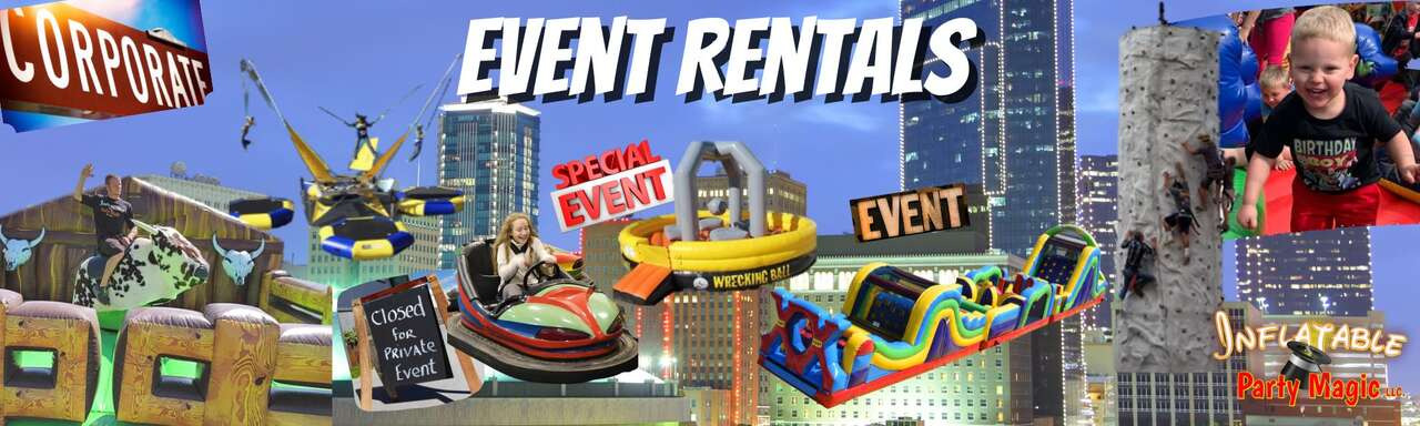 Inflatable Party Magic TX is a party rental company in Texas in Cleburne, Arlington, Aledo, Fort Worth, Burleson, and other DFW areas.