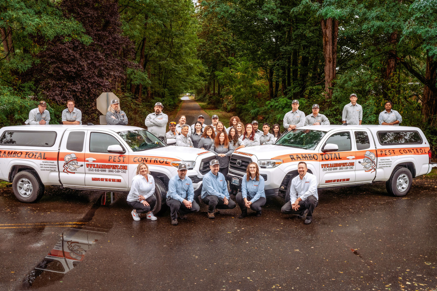 Founded by Luke and Tera Rambo, Rambo Total Pest Control has been a leader in pest management in the Pacific Northwest for over a decade.
