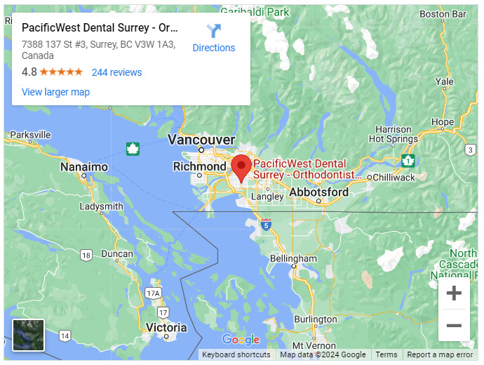 PacificWest Dental Surrey - Orthodontist Braces Invisalign