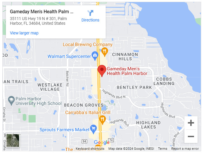 Gameday Men's Health Palm Harbor