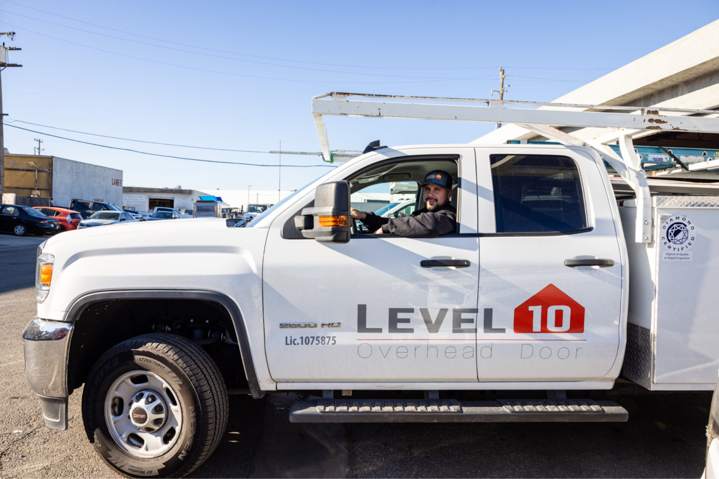Level 10 Overhead Door is a locally owned and operated garage door service company offering installation, repair, and maintenance.