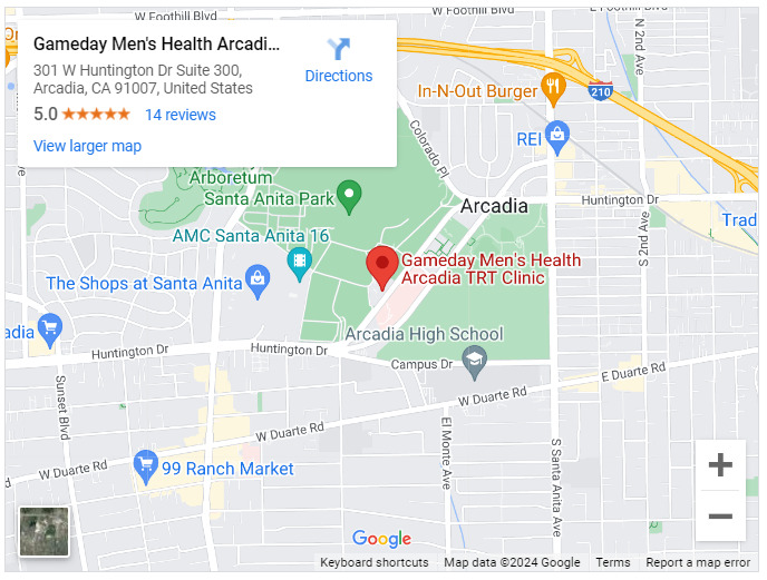 Gameday Men's Health Arcadia TRT Clinic