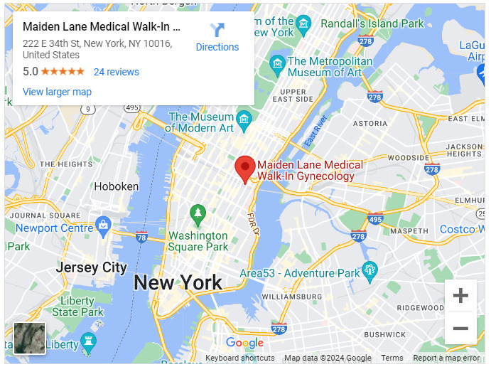 Maiden Lane Medical Walk-In Gynecology