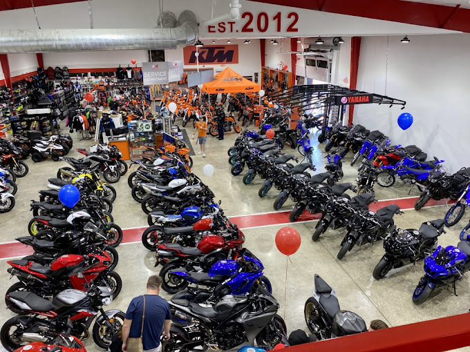 Moramoto is a premier motorcycle dealership with locations in Zephyrhills and Tampa, Florida, offering new and pre-owned motorcycles from top manufacturers.