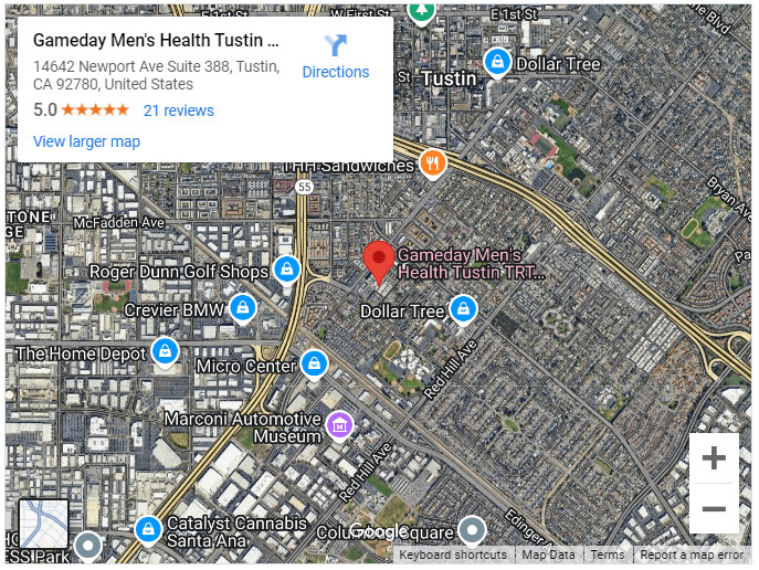 Gameday Men's Health Tustin TRT, Peptide, and ED Clinic