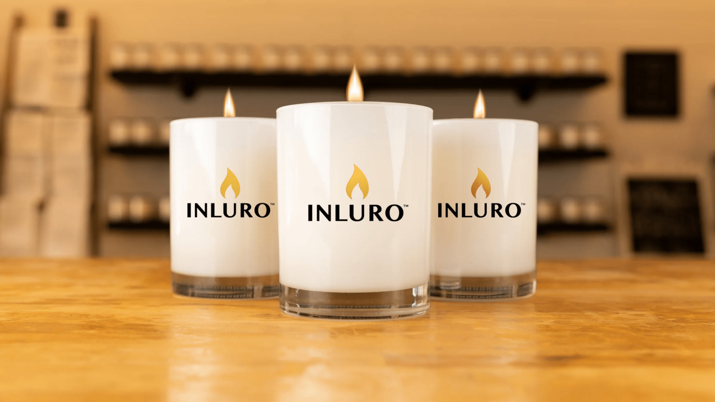 Inluro is a Geneva, IL-based candle-making studio specializing in handcrafted, custom-scented candles.