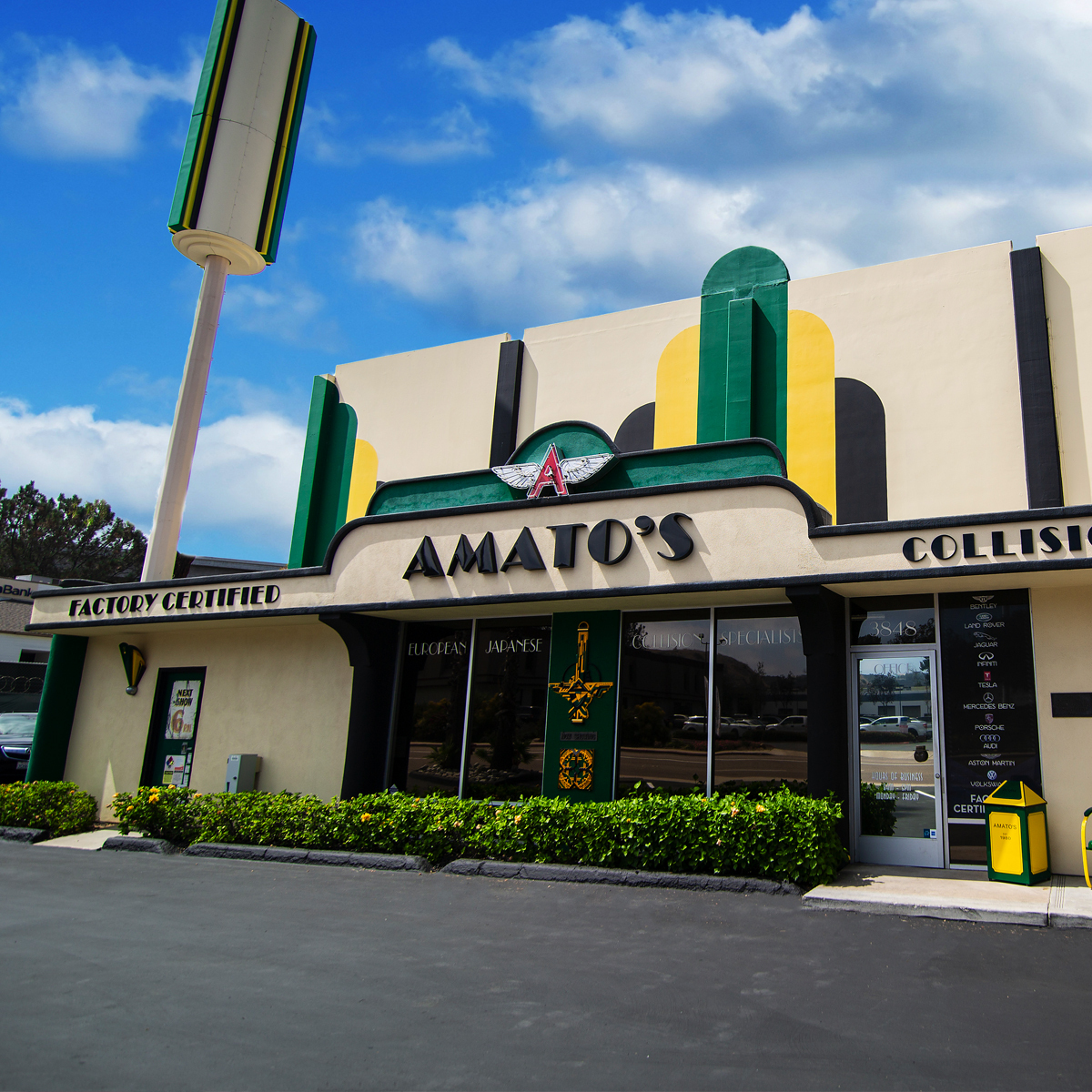 Amato's Auto Body leads the charge in San Diego's automotive repair scene, bringing cutting-edge technology and unparalleled craftsmanship to every job.