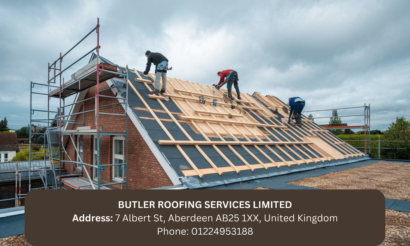 Butler Roofing Services Limited is a trusted provider of roofing services across Scotland, including repairs, installations, and maintenance for both residential and commercial properties.