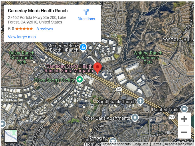 Gameday Men's Health Rancho Santa Margarita