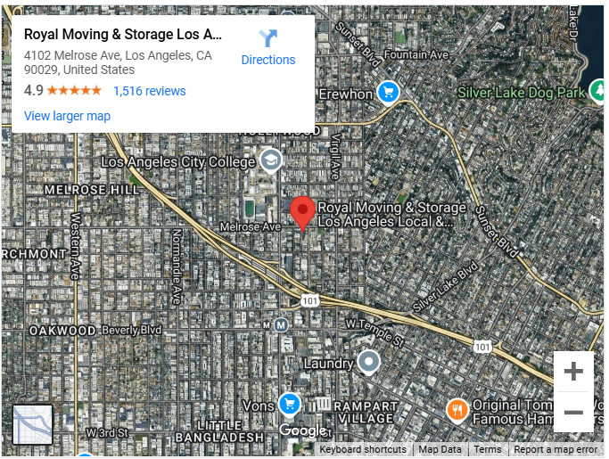 Royal Moving & Storage Los Angeles Local & Long Distance Movers