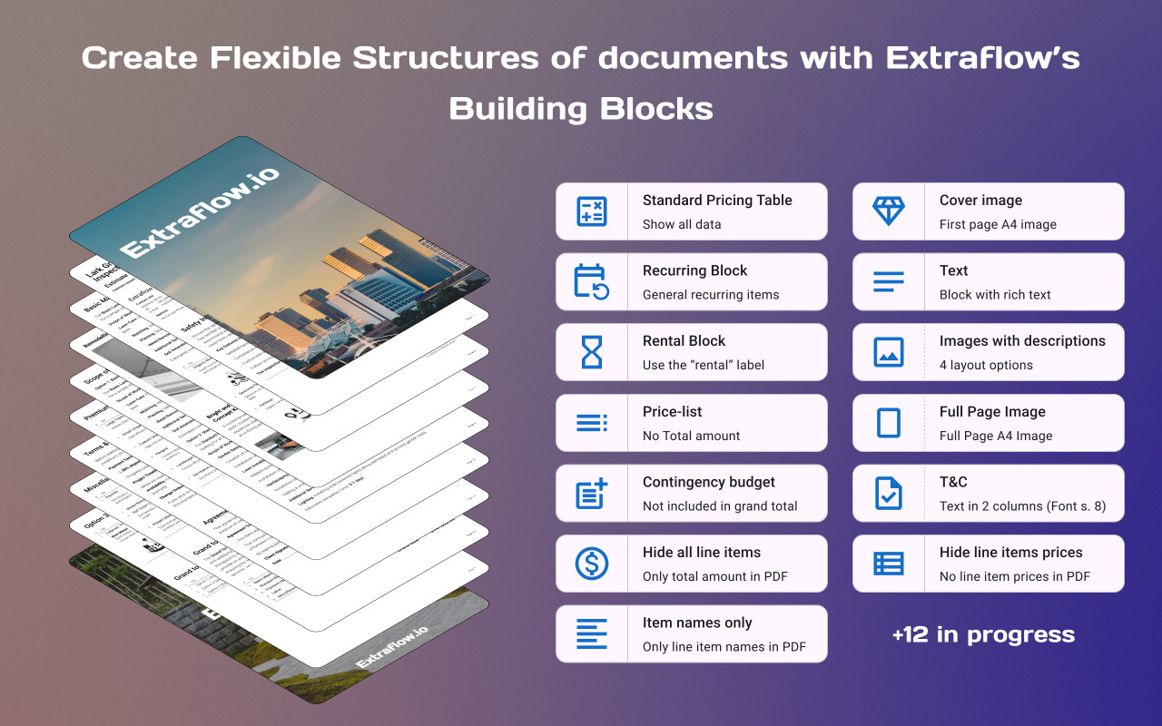 Extraflow.io empowers sales teams worldwide with tools that simplify document creation.