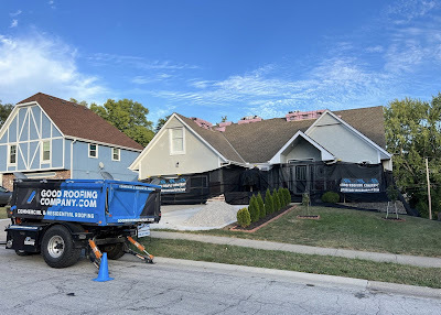 Good Roofing Company, based in Lee's Summit, MO, is dedicated to providing exceptional roofing services to residential clients.