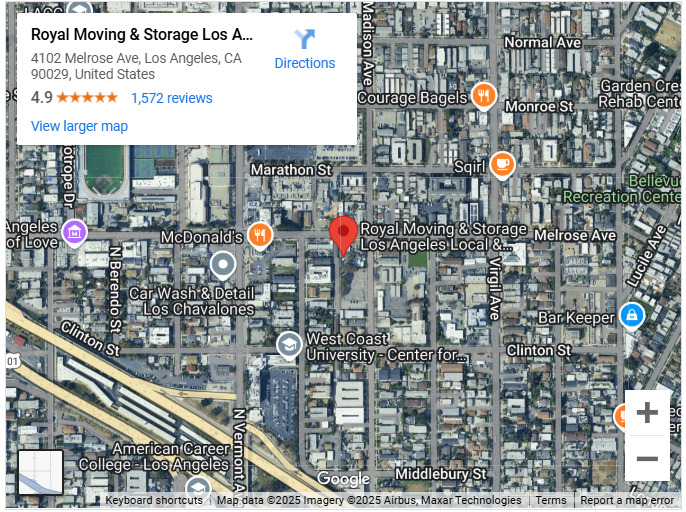 Royal Moving & Storage Los Angeles Local & Long Distance Movers