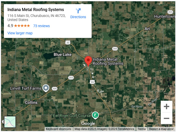 Indiana Metal Roofing Systems