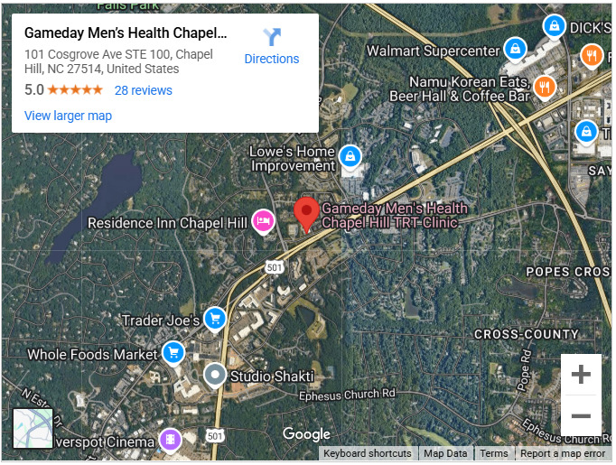 Gameday Men’s Health Chapel Hill TRT Clinic