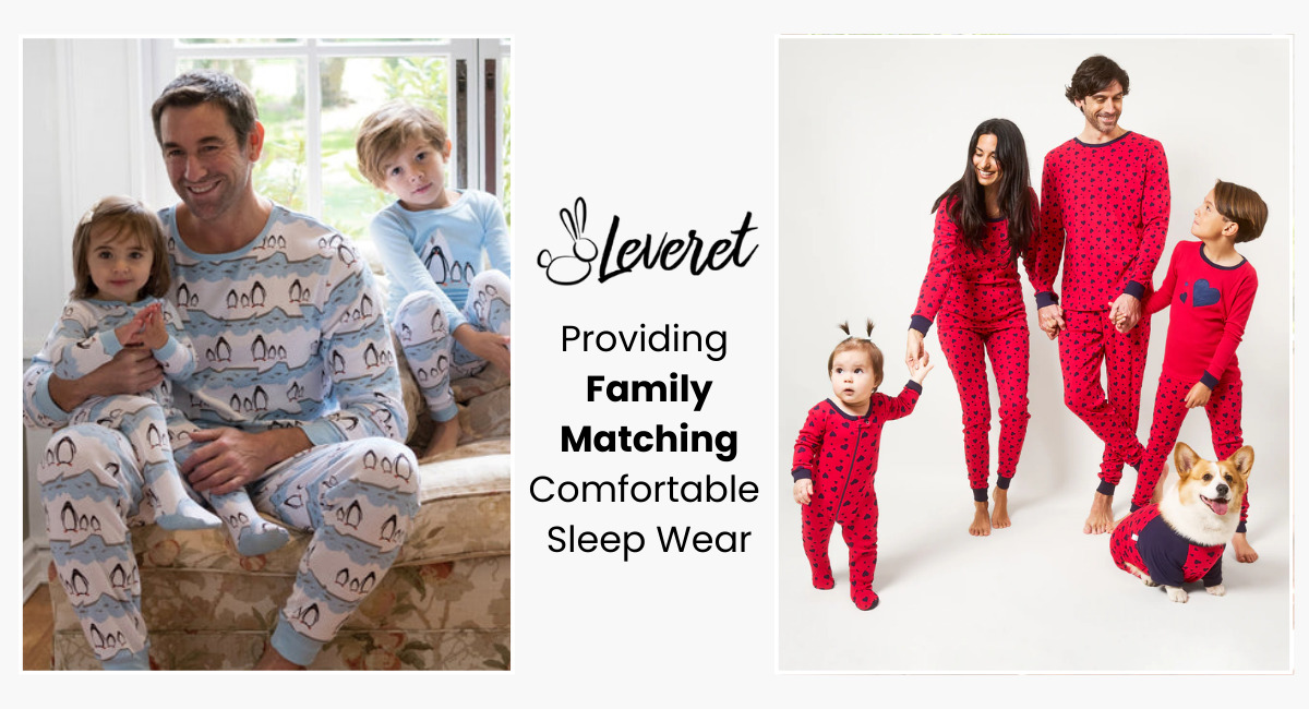 Leveret Clothing is a leader in premium sleepwear, offering the largest selection of family-matching pajamas designed to bring joy, comfort, and style to bedtime.