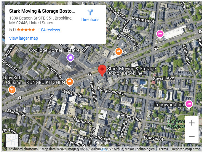 Stark Moving & Storage Boston Brookline Newton Local & Long distance movers