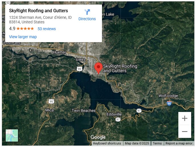 SkyRight Roofing and Gutters