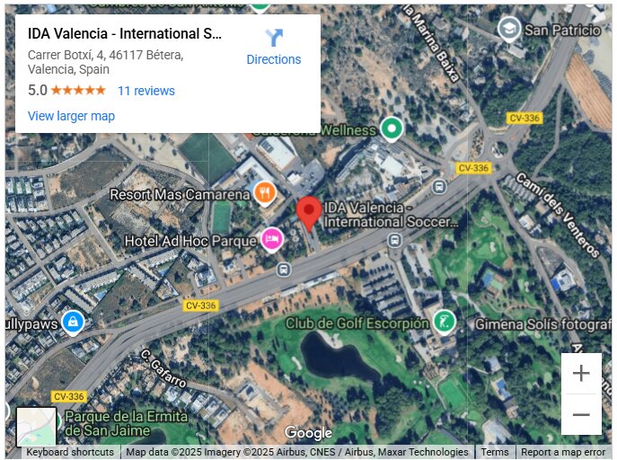 IDA Valencia - International Soccer Academy