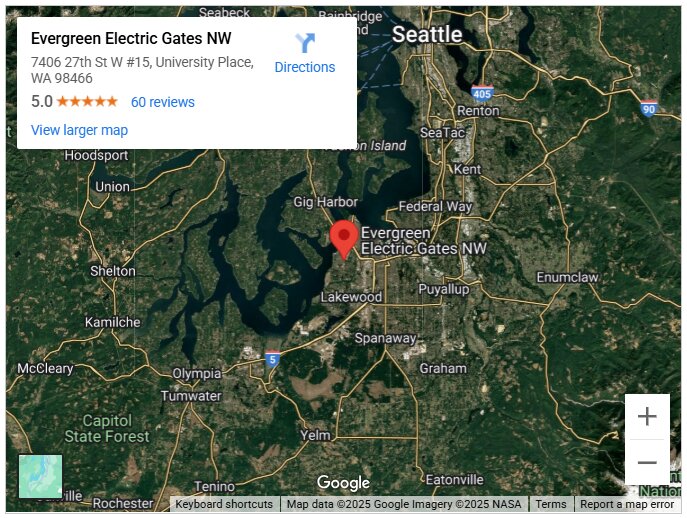 Evergreen Electric Gates NW