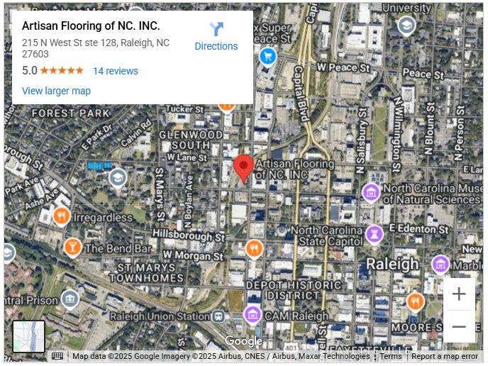 Artisan Flooring of NC. INC.