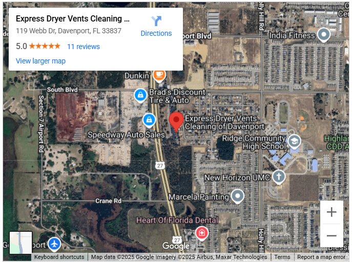 Express Dryer Vents Cleaning of Davenport