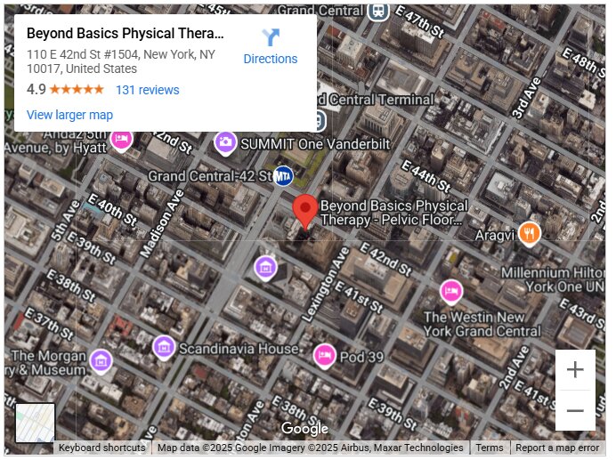 Beyond Basics Physical Therapy - Pelvic Floor Therapists NYC