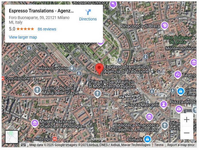 Espresso Translations - Agenzia di Traduzione