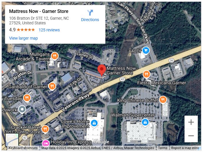 Mattress Now - Garner Store