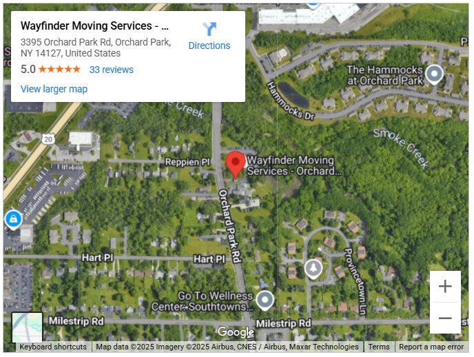 Wayfinder Moving Services - Orchard Park NY Movers